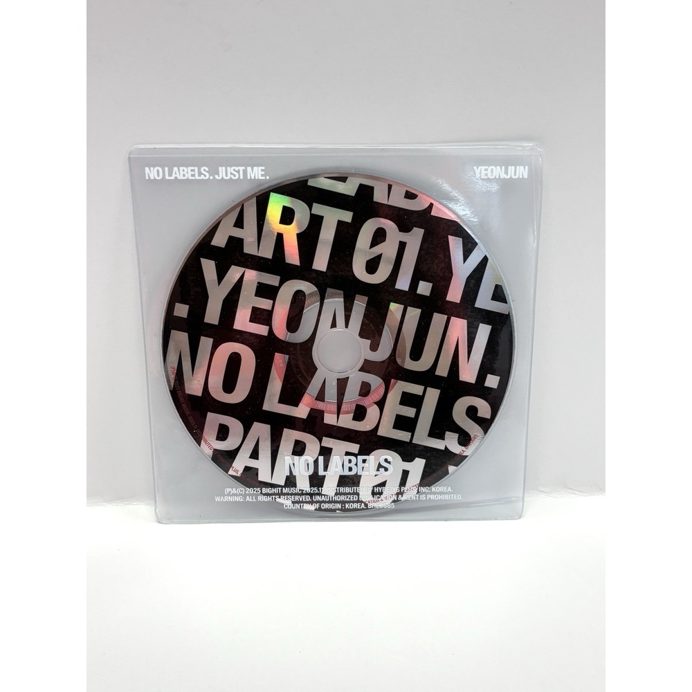 TXT Yeonjun No Labels Part 01 Album Photobook CD Poster K-Pop HYBE - Picture 2 of 11